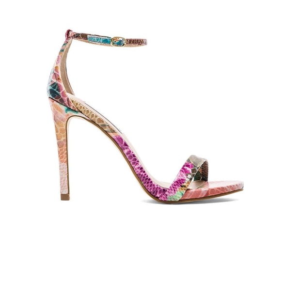 Steve Madden Stecy Heels in Floral Multi - Picture 2 of 11